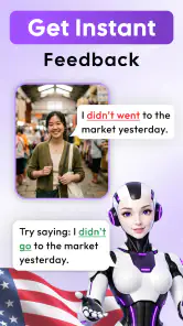 Uplingo: AI Language Tutor screenshot