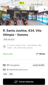 Vammo screenshot