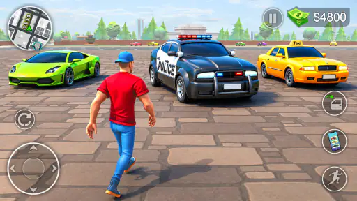 City Gangster Bike Driving 3D screenshot
