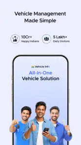 Vehicleinfo - RTO Information screenshot