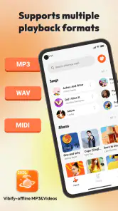 Vibify-offline MP3 screenshot