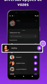 Vozes Clonadas screenshot