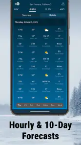 Weather Forecast by WeatherBug screenshot