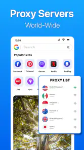 Video Downloader Proxy Browser screenshot