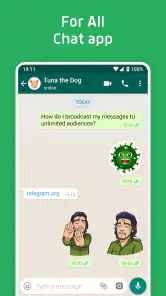 WhatsApp 和 WASticker 贴纸 screenshot