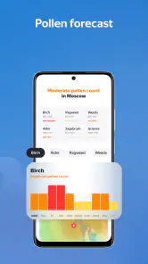 Yandex Weather & Rain Radar screenshot