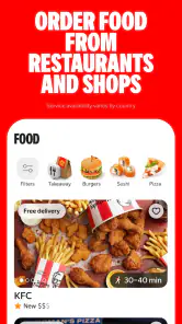 Yango: taxi, food, delivery screenshot