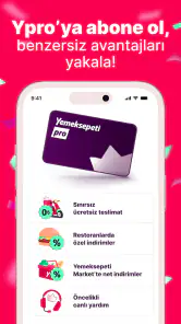Yemeksepeti - Yemek & Market screenshot