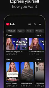 YouTube 工作室 screenshot