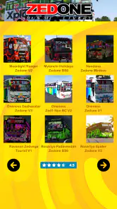 Zedone Bus Mods Livery App screenshot