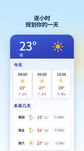 天气与降雨雷达预报 screenshot