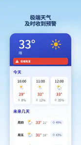 天气与降雨雷达预报 screenshot