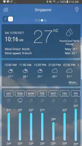 天气预报 screenshot