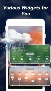 天气预报和小工具和雷达 screenshot