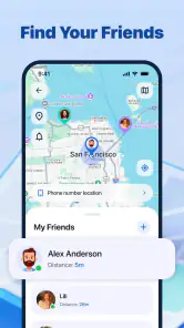 好友位置追踪器 screenshot