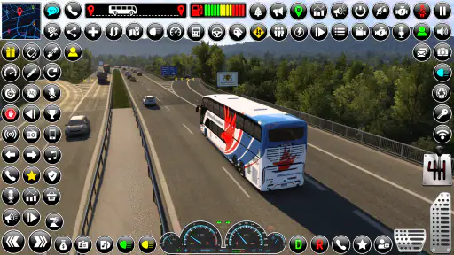 巴士游戏3d欧元巴士驾驶 screenshot