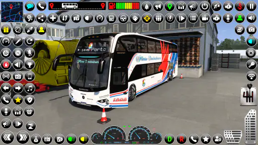 巴士游戏3d欧元巴士驾驶 screenshot