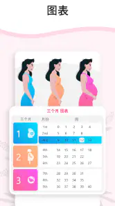 怀孕计算器和日历逐周 - 怀孕追踪器 - 怀孕管家 screenshot