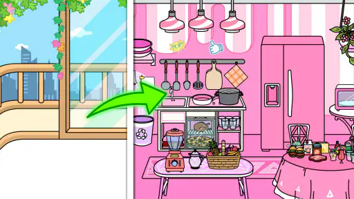 提子镇 - 粉色家居装饰 screenshot