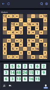 数学益智游戏 - Crossmath 交叉数学 screenshot