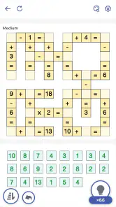 数学益智游戏 - Crossmath 交叉数学 screenshot