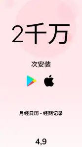 月经日历 - 经期记录 screenshot