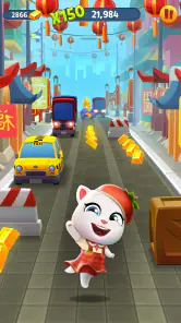汤姆猫跑酷-开启动漫英雄新篇章! screenshot