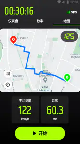 车速表 & 里程表 - GPS 数字车速表，检测时速 screenshot