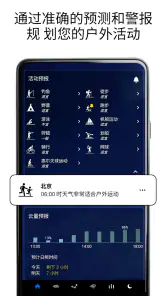 透明时钟和天气 screenshot