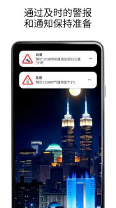 透明时钟和天气 screenshot