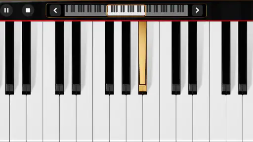 钢琴:学习和演奏歌曲 screenshot