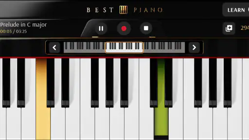 钢琴:学习和演奏歌曲 screenshot