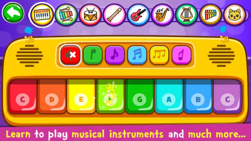 钢琴的孩子 - 音乐和歌曲 screenshot