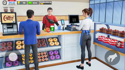 面包店超市模拟器 screenshot