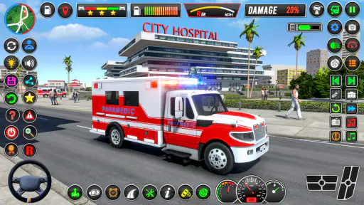 驾驶模拟器：车辆模拟 screenshot